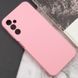Чохол Silicone Cover Lakshmi Full Camera (AАА) для Samsung Galaxy A34 5G (Рожевий / Pink)
