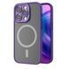 Чехол для iPhone 14 Plus Rock Full Camera Protection Case Guard Touch Magnetic Case Purple