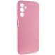 Чохол Silicone Cover Lakshmi Full Camera (AАА) для Samsung Galaxy A34 5G (Рожевий / Pink)