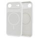 Чехол для iPhone 17 Air Dual Tone Silicone MagSafe Case &ndash; White