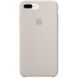Чехол silicone case for iPhone 7 Plus/8 Plus Stone / Серый