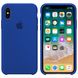 Чехол silicone case for iPhone X/XS Ultra Blue / Синий