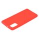 Чехол для Samsung Galaxy A41 (A415) Weaving красный