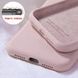 Чехол для Xiaomi Mi 9 Silicone Full Розовый песок / Пудровый с закрытым низом и микрофиброй