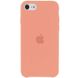 Чохол Silicone Case (AA) Для Apple iPhone SE (2020) (Рожевий / Peach)