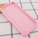 Чехол для iPhone X/Xs Silicone Full camera закрытый низ + защита камеры (Розовый / Light pink) квадратные борты
