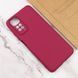 Чехол Silicone Cover Lakshmi Full Camera (A) для Xiaomi Redmi Note 12 Pro Бордовый / Marsala