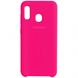 Накладка Silicone Cover for Samsung A30 / A20 2019 Hot Pink