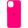 Чохол silicone case for iPhone 12 Pro / 12 (6.1") (Рожевий / Barbie pink)