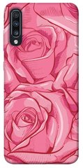 Чехол для Samsung Galaxy A70 (A705F) PandaPrint Розы карандашом цветы