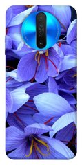 Чехол для Xiaomi Redmi K30 PandaPrint Фиолетовый сад цветы