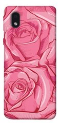 Чехол для Samsung Galaxy M01 Core / A01 Core PandaPrint Розы карандашом цветы