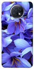 Чехол для Xiaomi Redmi Note 9 5G / Note 9T PandaPrint Фиолетовый сад цветы
