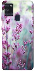 Чохол для Samsung Galaxy A21s PandaPrint Лаванда 2 квіти