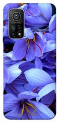 Чехол для Xiaomi Mi 10T PandaPrint Фиолетовый сад для цветы