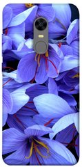 Чехол для Xiaomi Redmi 5 Plus PandaPrint Фиолетовый сад цветы