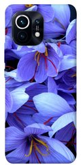 Чехол для Xiaomi Mi 11 PandaPrint Фиолетовый сад цветы