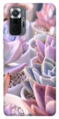 Чехол для Xiaomi Redmi Note 10 Pro Эхеверия 2 цветы