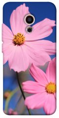 Чехол для Meizu Pro 6 PandaPrint Розовая ромашка цветы