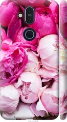 Чехол на Nokia 8.1 Розовые пионы 2747m-1620