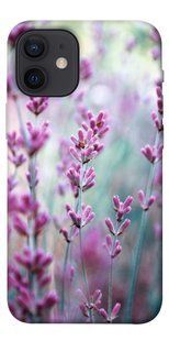 Чохол для Apple iPhone 12 mini (5.4 "") PandaPrint Лаванда 2 квіти