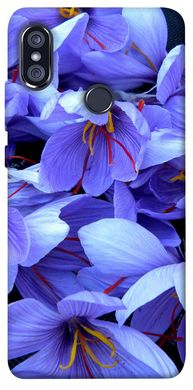 Чехол для Xiaomi Redmi Note 5 Pro PandaPrint Фиолетовый сад цветы