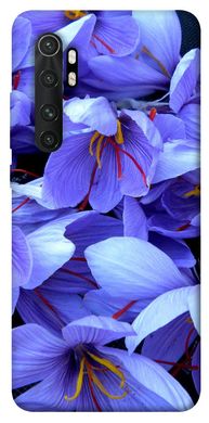 Чехол для Xiaomi Mi Note 10 Lite PandaPrint Фиолетовый сад цветы