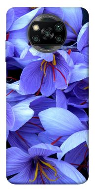 Чохол для Xiaomi Poco X3 NFC PandaPrint Фіолетовий сад квіти