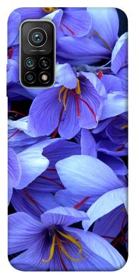 Чехол для Xiaomi Mi 10T Pro PandaPrint Фиолетовый сад цветы