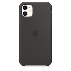 Чехол Apple silicone case for iPhone 11 Black / черный