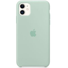 Чехол Silicone case Original 1:1 (AAA) для Apple iPhone 11 (6.1") (Зеленый / Beryl)
