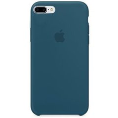 Чехол Silicone case orig 1:1 (AAA) для Apple iPhone 7 plus / 8 plus (5.5")(Синий / Cosmos Blue)