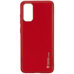 Кожаный чехол Xshield для Samsung Galaxy Note 20 (Красный)