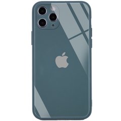 TPU+Glass чехол GLOSSY Logo Full camera (opp) для Apple iPhone 11 Pro (5.8") (Зеленый)