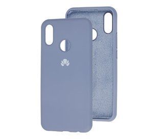 Чохол для Huawei P Smart Plus Silicone Full лавандовий сірий