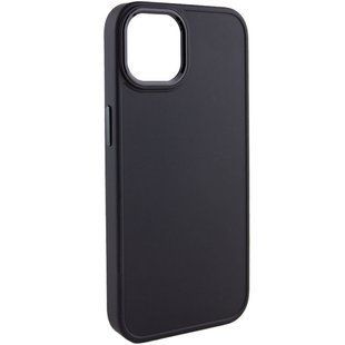 TPU чехол Bonbon Metal Style для Apple iPhone 14 Pro Max (6.7") Черный / Black