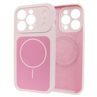 Чехол для iPhone 13 Pro Dual Tone Silicone MagSafe Case &ndash; Gray Pink