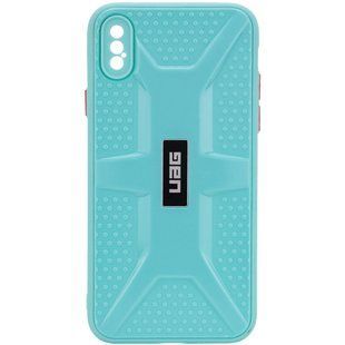 Чехол TPU+PC UAG для Apple iPhone X / XS (5.8"") Бирюзовый