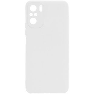 Силиконовый чехол Candy Full Camera для Xiaomi Redmi Note 10 Белый / White