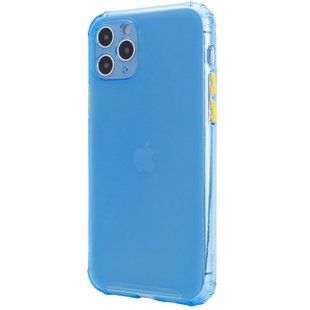 TPU чехол Сolor matte для Apple iPhone 11 Pro Max (6.5") (Синий)