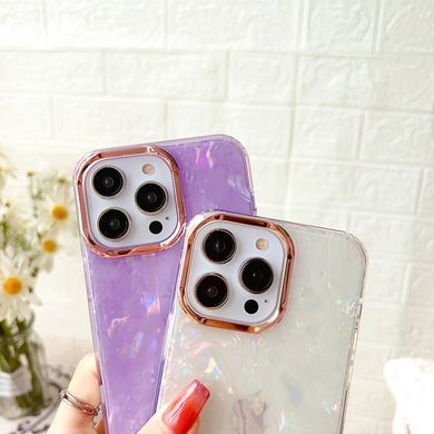 Чехол для iPhone 13 Pro Мраморный Marble case White