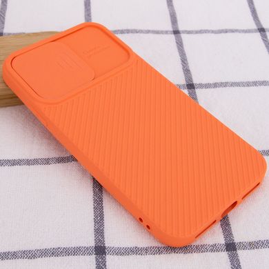 Чехол Camshield Square TPU со шторкой для камеры для Apple iPhone XR (6.1"") Оранжевый