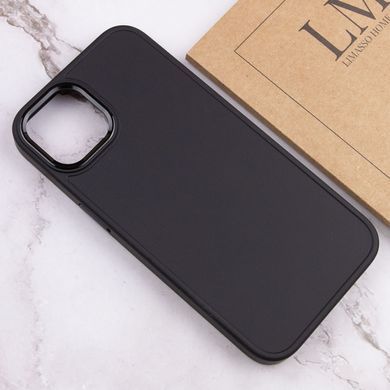 TPU чехол Bonbon Metal Style для Apple iPhone 14 Pro Max (6.7") Черный / Black