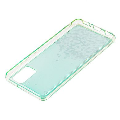 Чехол для Samsung Galaxy A41 (A415) Wave confetti мятный