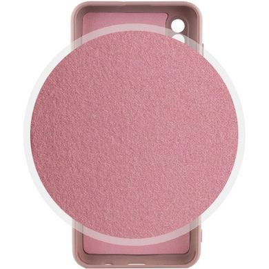Чехол для Samsung Galaxy A50 (A505F) / A50s / A30s Silicone Full camera закрытый низ + защита камеры Розовый / Pink Sand