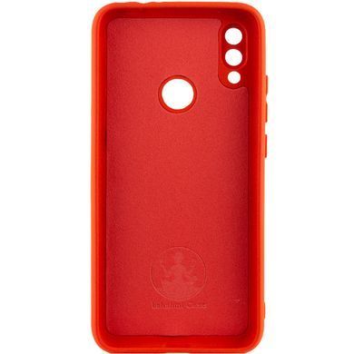 Чохол для Xiaomi Redmi Note 7 / Note 7 Pro / Note 7s Silicone Full camera закритий низ + захист камери Червоний / Red