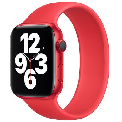 Ремінець Solo Loop для Apple watch 38mm/40mm 143mm (4) (Червоний / Red)