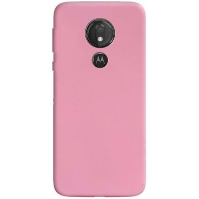 Силіконовий чохол Candy для Motorola Moto G7 Play (Рожевий)