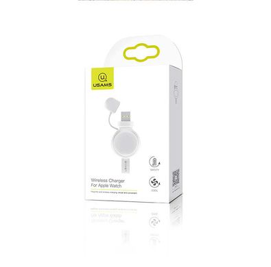 Зарядка Qi USAMS Wireless Charger For Apple Watch US-CC061 |1.5W|	white