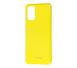 Чохол для Samsung Galaxy S20 (G980) Molan Cano Jelly глянець жовтий